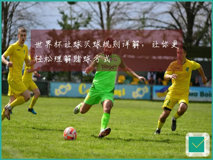 世界杯让球买球规则详解，让你更轻松理解赌球方式